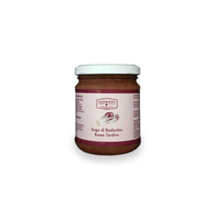 Sugo radicchio rosso tardivo 200 grammi